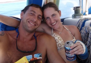 On the way to Octopus Resort On the way to Octopus Resort